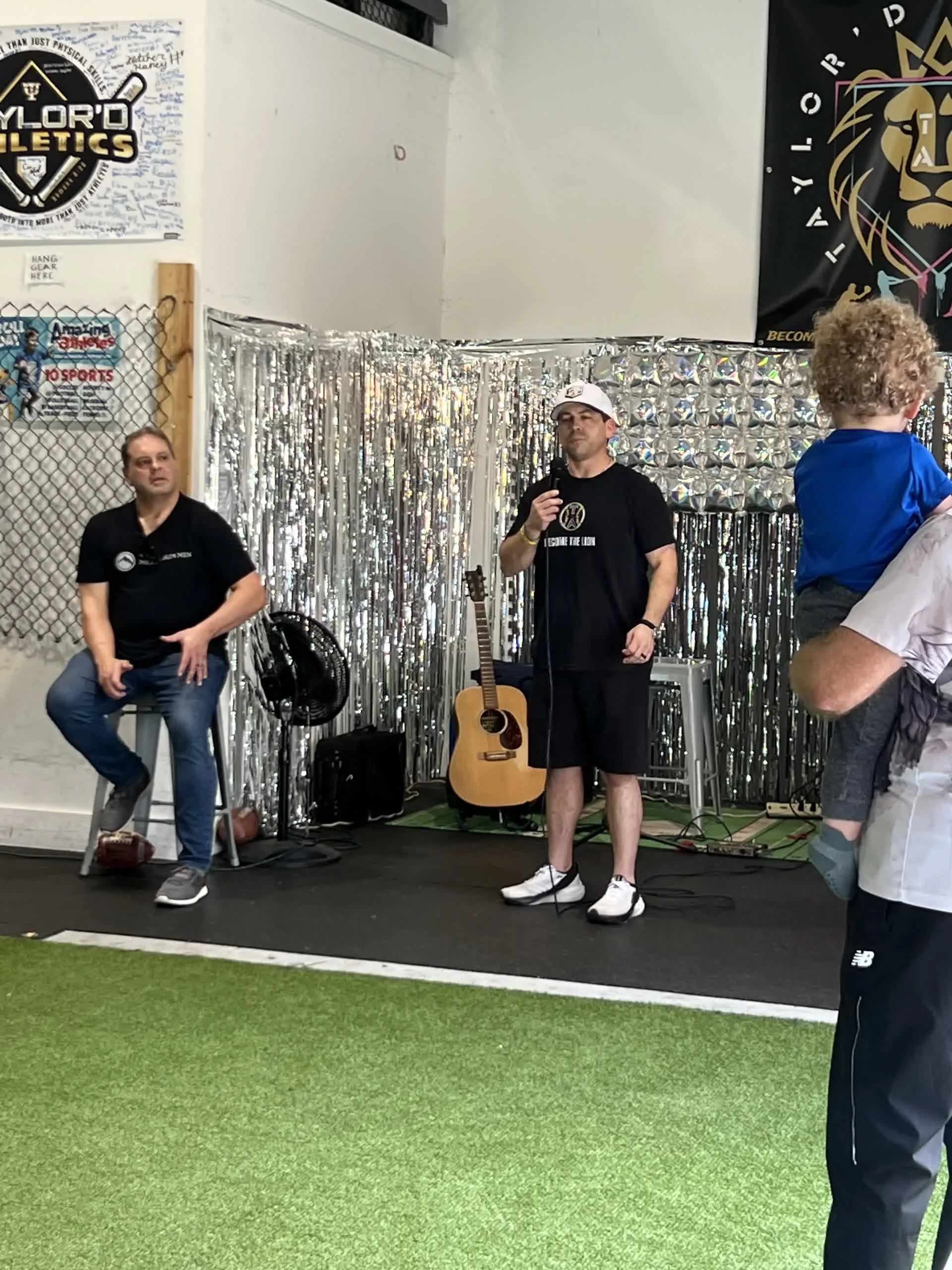 Birthday party celebration event at Taylor'd Athletics facility