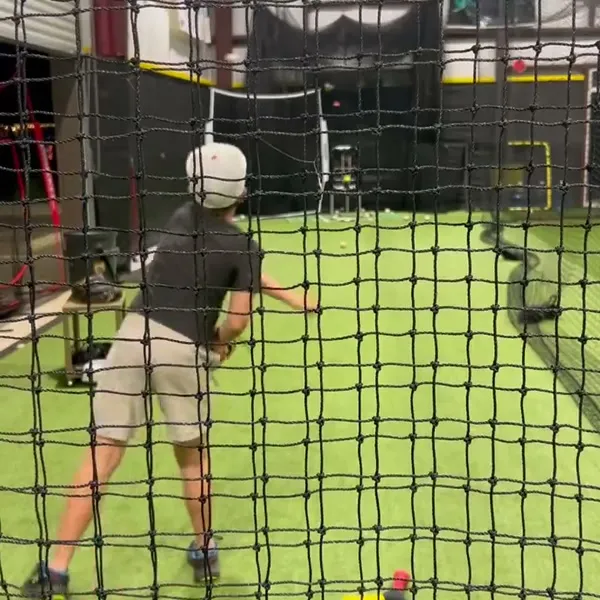 Throwing drill focusing on arm mechanics